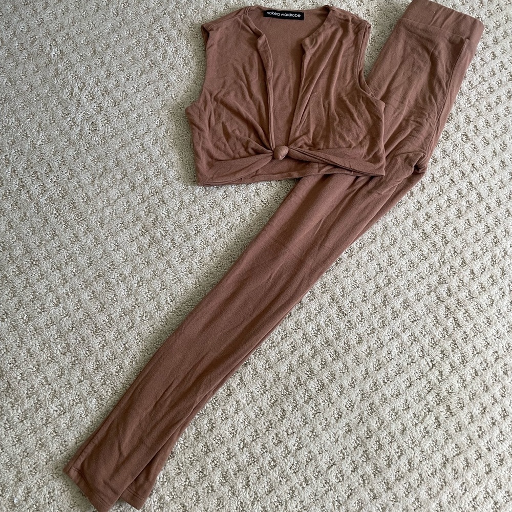 Naked Wardrobe Tan Set